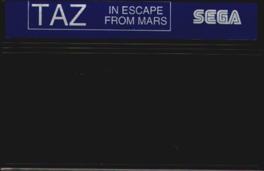 Taz in Escape from Mars media 7 for Sega Master System
